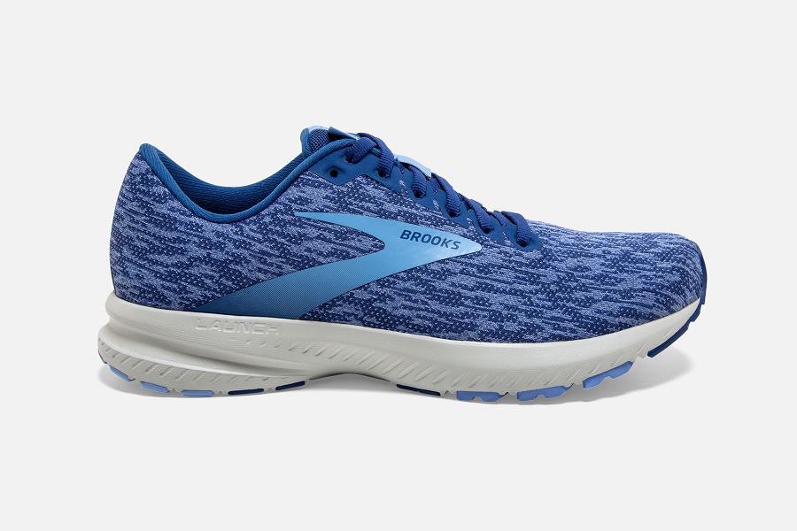 Brooks Launch 7 Women Footwear & Road Running Shoes Blue SNO974853